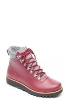 Women's Bernardo Winnie Waterproof Rain Bootie M - Burgundy