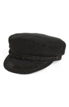 Women's Brooklyn Hat Co Cotton Baker Boy Hat - Black