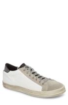 Men's P448 John Mix Low Top Sneaker -7.5us / 40eu - White