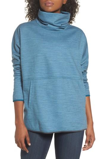Women's The North Face Slacker Poncho /x-large - Blue