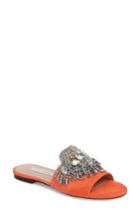 Women's James Chan Jallie Crystal Embellished Slide M - Yellow