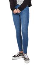 Women's Topshop Joni Raw Hem Skinny Jeans