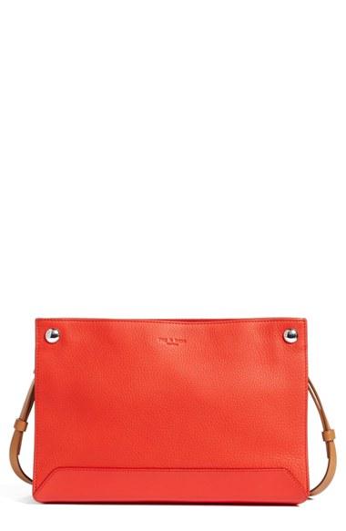 Rag & Bone Compass Leather Crossbody Bag - Pink