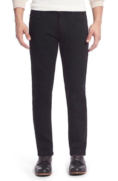 Men's Paige 'normandie - Transcend' Straight Leg Jeans - Black