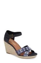 Women's Toms Sienna Wedge Sandal .5 M - Blue