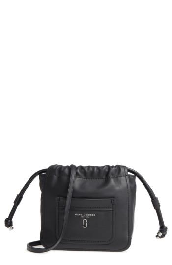 Marc Jacobs Tied Up Leather Crossbody Bag - Black