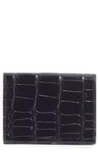 Men's Martin Dingman Leather Card Case - Black