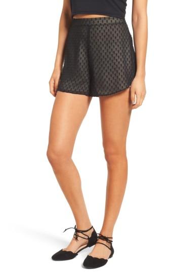Women's Wildfox Jupiter High Waist Shorts - Black