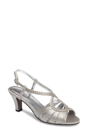 Women's David Tate Whisper Slingback Sandal N - Grey