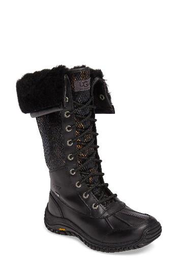 Women's Ugg Adirondack Exotic Velvet Waterproof Winter Boot