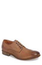 Men's John Varvatos Stanton Plain Toe Derby M - Beige