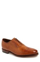 Men's Allen Edmonds Arlington Cap Toe Oxford .5 D - Brown