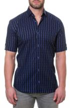 Men's Maceoo Fresh Link Slim Fit Sport Shirt (s) - Blue