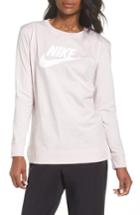Women's Nike Sportswear Long Sleeve Tee - Pink