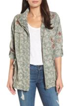 Women's Billy T Embroidered Camo Jacket - Green