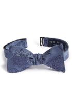 Men's Ted Baker London Paisley Silk Bow Tie, Size - Blue