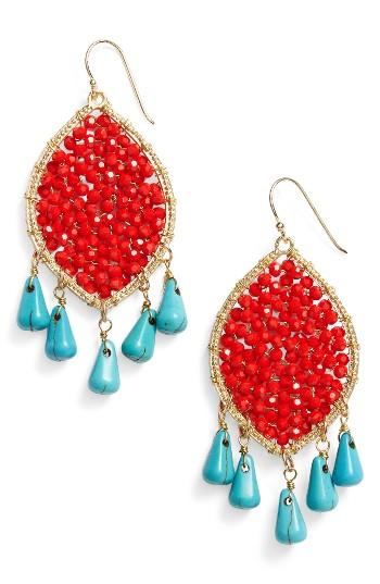 Women's Panacea Beaded Drop Earrings