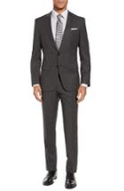 Men's Boss Huge/genius Trim Fit Solid Wool Suit