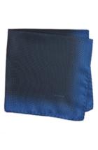 Men's Lanvin Silk Pocket Square, Size - Blue