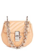 Chloe Mini Drew Bijoux Leather Shoulder Bag - Pink