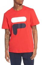 Men's Fila Floating F T-shirt, Size - Red