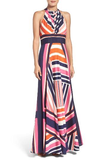 Women's Eliza J Print Maxi Dress - Pink