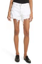 Women's Grlfrnd Helena High Waist Denim Shorts - Blue