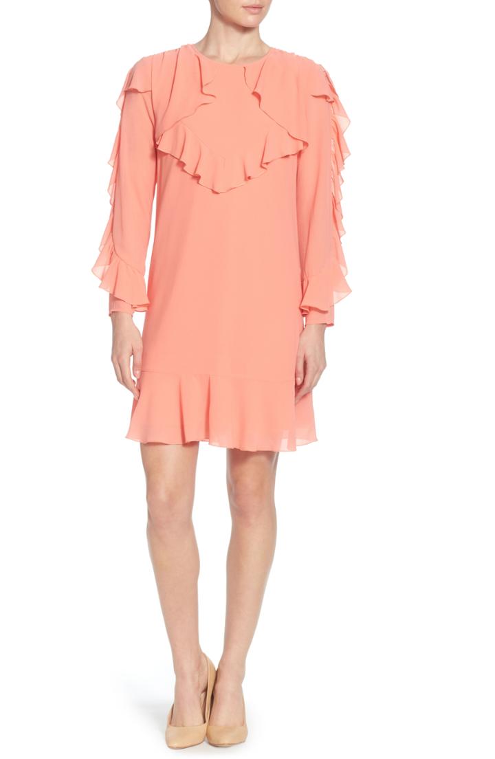 Women's Catherine Catherine Malandrino Keely Ruffle Dress