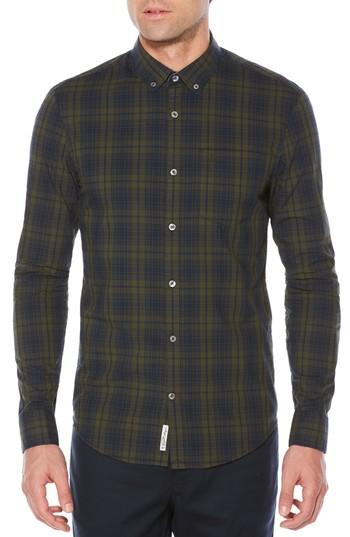 Men's Original Penguin Heritage Slim Fit Plaid Shirt