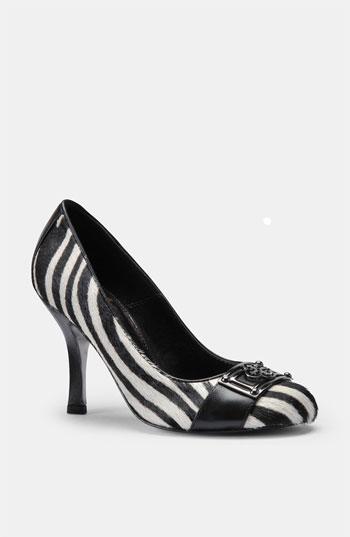 Isol? 'ricci Ii' Pump Zebra Black/ White 7.5 M