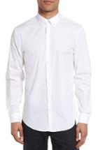 Men's Calibrate Trim Fit Stretch Woven Sport Shirt - White