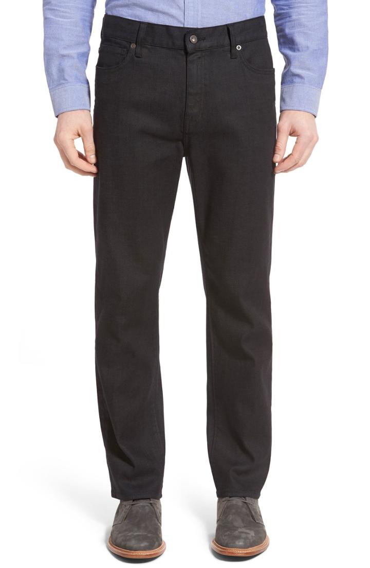 Men's Cutter & Buck 'greenwood' Relaxed Fit Jeans X 34 - Black (online Only)