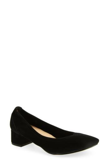 Women's Bella Vita Matisse Block Heel Pump M - Black