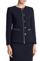 Women's Lafayette 148 New York Kerrington Nouveau Crepe Jacket