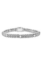 Women's Lagos Caviar Rope Station Bracelet