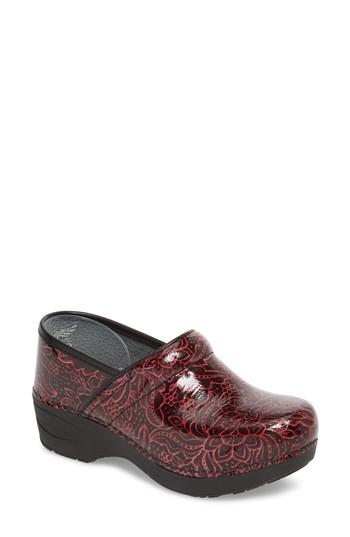 Women's Dansko Pro Xp 2.0 Clog .5-8us / 38eu M - Red