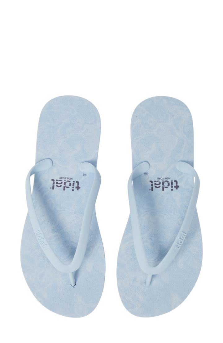 Women's Tidal New York Tide Flip Flop M - Blue