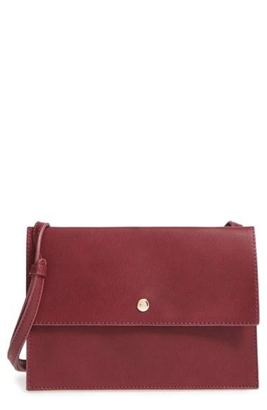 Sole Society 'vanessa' Faux Leather Crossbody Bag -