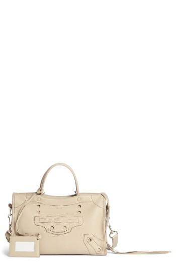 Balenciaga Blackout City Leather Tote -