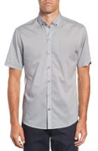 Men's Zachary Prell Foyin Fit Sport Shirt, Size Small - Grey