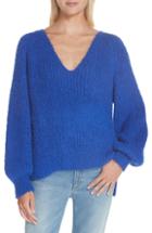 Women's Eleven Six Tess Alpaca & Wool Blend Sweater - Blue