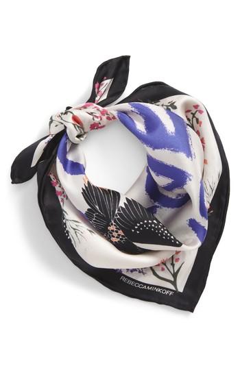 Women's Rebecca Minkoff Love Doves Silk Bandana, Size - Pink