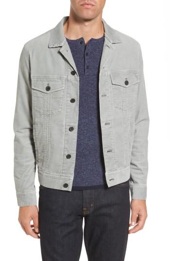 Men's Michael Bastian Pigment Dyed Stretch Corduroy Jacket - Green