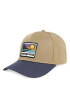 Men's Patagonia Up & Out Roger That Trucker Cap - Brown