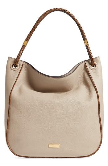 Michael Kors Skorpios Leather Hobo - Beige