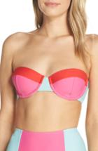 Women's J.crew Colorblock Underwire Bikini Top
