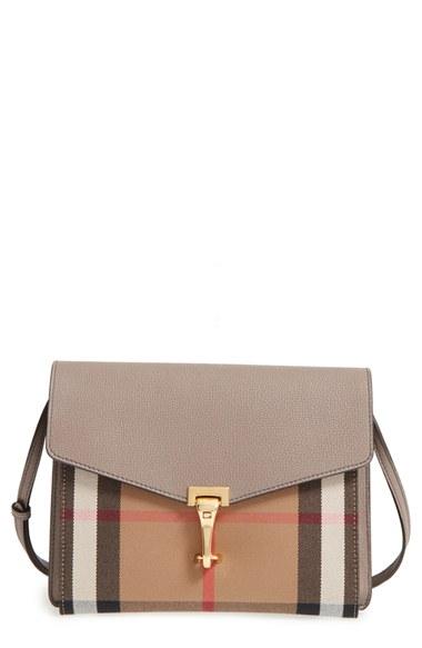 Burberry 'small Macken' House Check Crossbody Bag -
