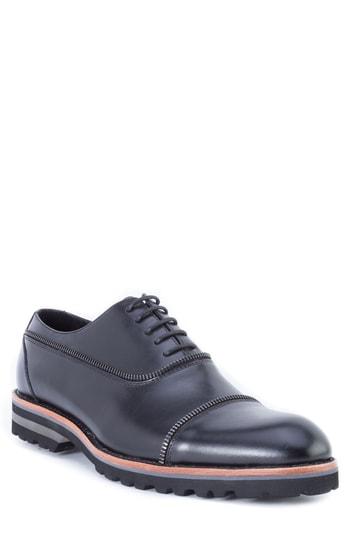 Men's Robert Graham Bolton Cap Toe Oxford M - Black
