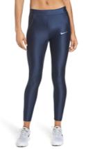 Women's Nike Power Speed 7/8 Running Tights - Blue