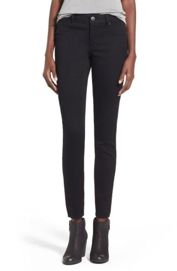 Junior Women's 1822 Denim Butter Skinny Jeans - Black